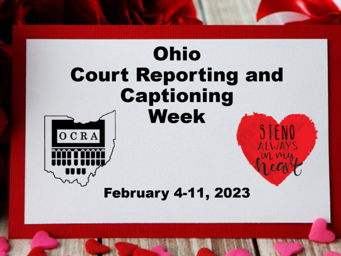 2023 Court Reporting and Captioning Week