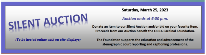 2023 Silent Auction 2023 Silent Auction